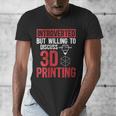 3D Printer Introvert 3D Printing Men's V-Neck T-Shirt 3D Printer Introvert 3D Printing Men's V-Neck T-Shirt
