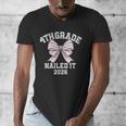 4th Grade Bow 2026 Fourth Grade Graduation Men's V-Neck T-Shirt
