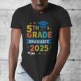 5th Grade Graduation 2025 Graphic – Class Of 2025 Theme Men's V-Neck T-Shirt