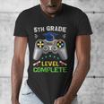 5th Grade Level Complete Gaming Graduation Class 2023 Gamer Men's V-Neck T-Shirt