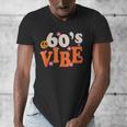60's Vibe Retro Nostalgia Classic Mixtape Era 1960s Party Men's V-Neck T-Shirt