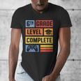 6th Grade Level Complete Shirt Graduation Last Day Of School Men's V-Neck T-Shirt