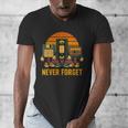 90s Nostalgia Never Forget Retro Men's V-Neck T-Shirt