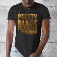 African American Girl Graduation Shirt Senior 2019 Men's V-Neck T-Shirt