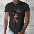African Woman Educated Graduation 2019 Proud Men's V-Neck T-Shirt