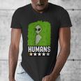 Alien Avoids Humans Sarcastic Introvert Humor Men's V-Neck T-Shirt Alien Avoids Humans Sarcastic Introvert Humor Men's V-Neck T-Shirt