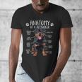Anatomy Rottweiler Dog Owner Rottie Dad Mom Pet Lover Men's V-Neck T-Shirt