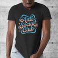 Anti-Social Club Introvert Humor Men's V-Neck T-Shirt