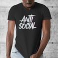 Anti Social Anti Social Club Introvert People Haters Men's V-Neck T-Shirt Anti Social Anti Social Club Introvert People Haters Men's V-Neck T-Shirt