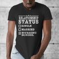 Anti Valentines Day Nursing School Nurse Graduation Shirt Men's V-Neck T-Shirt