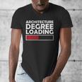 Architecture Degree Loading Graduation Student Men's V-Neck T-Shirt