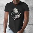 Astronaut Aesthetic Holding Moon Balloon Planets Introvert Men's V-Neck T-Shirt Astronaut Aesthetic Holding Moon Balloon Planets Introvert Men's V-Neck T-Shirt