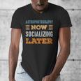 Astrophotography Now Minimal Socializing Introvert Vintage Men's V-Neck T-Shirt Astrophotography Now Minimal Socializing Introvert Vintage Men's V-Neck T-Shirt
