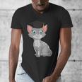 Bachelor Master Cats Graduation 2026 Graduate Men's V-Neck T-Shirt