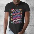 Back To-The 80 s Christmas Retro Cassette Boombox Nostalgia Men's V-Neck T-Shirt