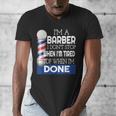 Barber Stylist Barber College Graduation Men's V-Neck T-Shirt