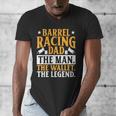 Barrel Racing Dad Horse Barrel Racer Men's V-Neck T-Shirt