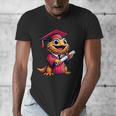 Bearded Dragon Graduation Kindergarten Elementary Girl Boy Men's V-Neck T-Shirt