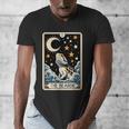 Bearded Dragon Tarot Card Beardie Mom Beardie Dad Men Women Men's V-Neck T-Shirt