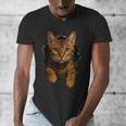 Bengal Cat Lover Animal Pet Bengal Cat Owner Mom Cat Dad Cat Men Women Kids Men's V-Neck T-Shirt