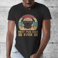 Best Pug Dad Ever Pug Dog For Men And Boys Men's V-Neck T-Shirt