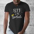 Bff Of The Graduate Graduation Best Friend Of Graduate Men's V-Neck T-Shirt