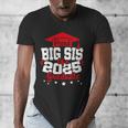 Big Sis Of a 2025 Graduate Class Senior Graduation Grad 25 Men's V-Neck T-Shirt