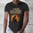 Bigfoot Saturday Morning Nostalgia Men's V-Neck T-Shirt