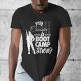 Boot Camp Graduation Military Cousin Support Tee Men's V-Neck T-Shirt