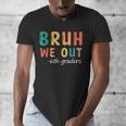 Bruh We Out 6th Graders Sixth Grade Graduation Men's V-Neck T-Shirt