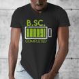 Bsc Completed Bachelor Of Science Graduation 2025 Men's V-Neck T-Shirt
