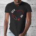 BSN RN Nurse Graduation Nursing Essentials BSN Nurses Men's V-Neck T-Shirt