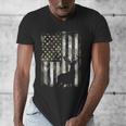 Camo US Flag Deer Elk Buck Camoflage Hunting Hunter Dad Short Sleeve Men's V-Neck T-Shirt Camo US Flag Deer Elk Buck Camoflage Hunting Hunter Dad Short Sleeve Men's V-Neck T-Shirt