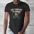 Cant Hear You Im Gaming Introvert Gamer Antisocial Men's V-Neck T-Shirt Cant Hear You Im Gaming Introvert Gamer Antisocial Men's V-Neck T-Shirt