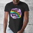 Chasing That Scholastic Book Fair High Book Lovers Men's V-Neck T-Shirt