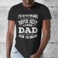 Cheerleading Dad Father Cheer Dad Men's V-Neck T-Shirt