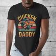 Chicken Daddy Farmer For Men Men's V-Neck T-Shirt Chicken Daddy Farmer For Men Men's V-Neck T-Shirt