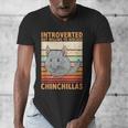 Chinchilla Owner Introvert Chinchilla Men's V-Neck T-Shirt