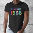 Class Of 1966 School Reunion College Highschool Graduation Men's V-Neck T-Shirt