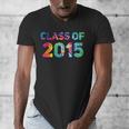 Class Of 2015 School Reunion College Highschool Graduation Men's V-Neck T-Shirt
