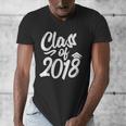 Class Of 2018 Graduation Cap Trendy Cute Men's V-Neck T-Shirt
