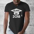 Class Of 2018 Senior T-Shirt Graduation Shirt Men's V-Neck T-Shirt