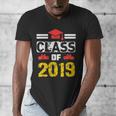 Class Of 2019 Graduation Senior High School College Men's V-Neck T-Shirt