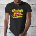 Class Of 2022 Senior 2000s Animated Movie Style Graduation Men's V-Neck T-Shirt