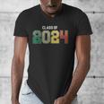 Class Of 2024 College High School Graduation Men's V-Neck T-Shirt