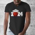 Class Of 2024 Graduation For Him Her Bowling Sports Men's V-Neck T-Shirt
