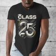 Class Of 2025 Shirt Graduation Senior High School College Men's V-Neck T-Shirt