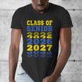 Class Of 2026 2027 Senior Graduation Students Men's V-Neck T-Shirt