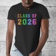 Class Of 2026 High School Graduation Date GraduateShirt Men's V-Neck T-Shirt