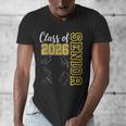 Class Of 2026 Senior 26 High School Graduation -Gold Men's V-Neck T-Shirt
